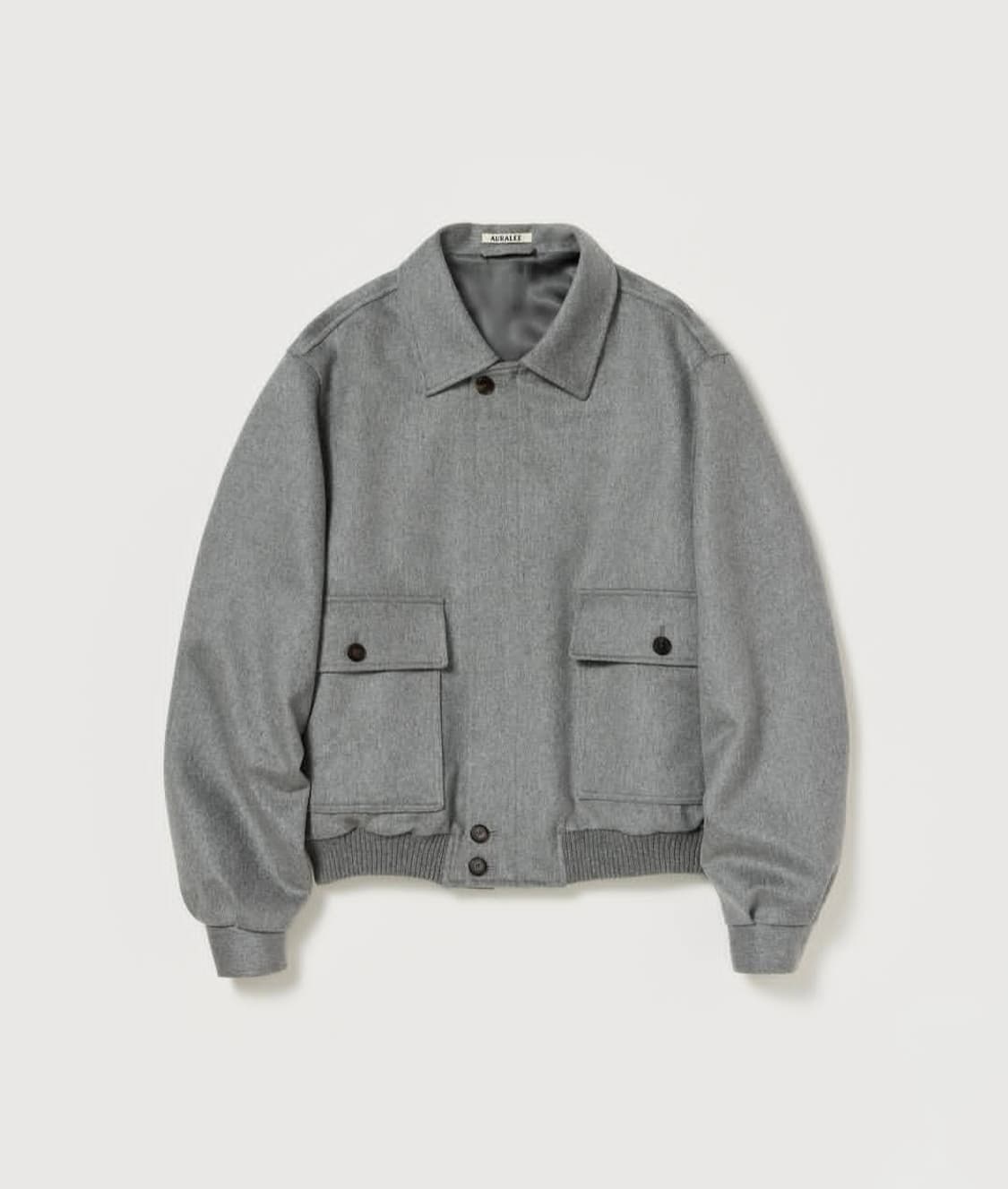 [4,새상품] 25AW 오라리 캐시미어 몰스킨 블루종 팝니다 상품이미지3