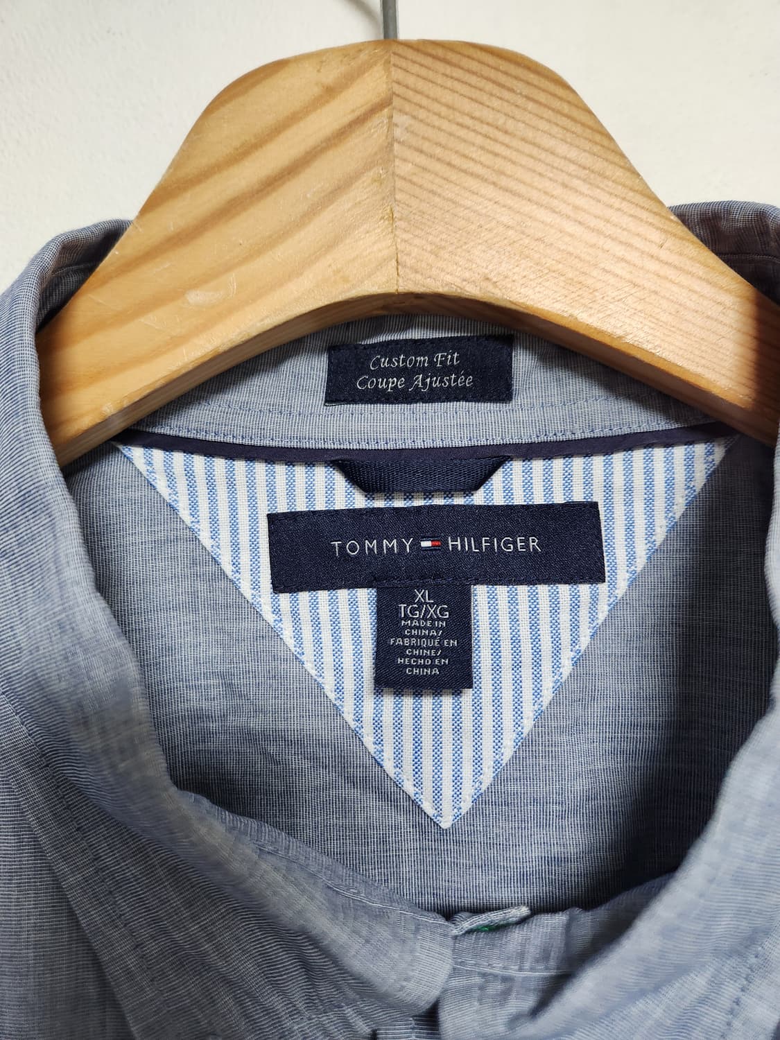 타미힐피거Tommy 코튼 셔츠 XL - S165 상품이미지4