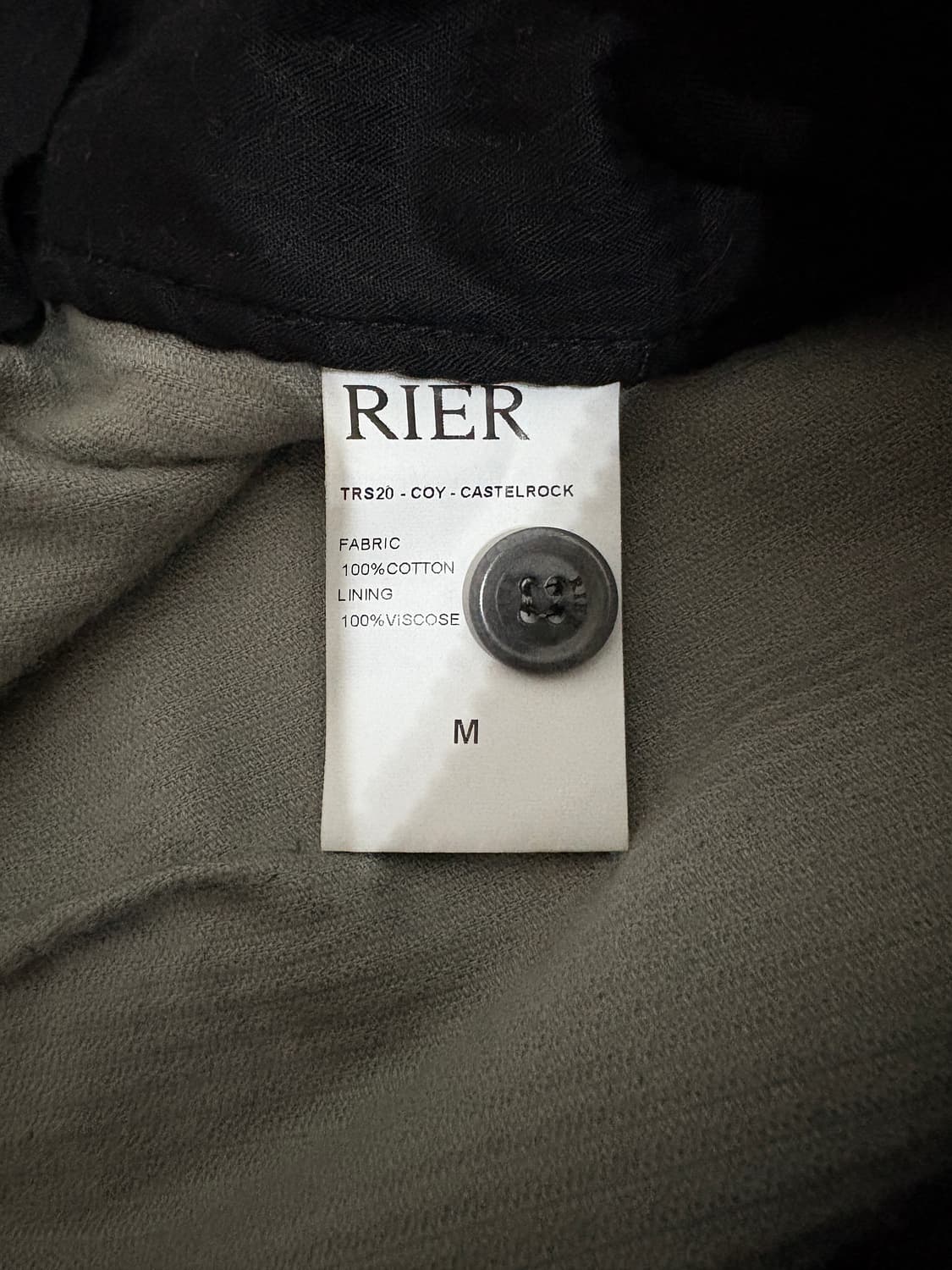 리에르 RIER / 코듀로이 팬츠 캐슬락 / M 상품이미지6