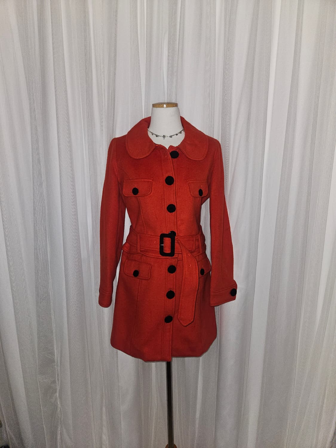 세실맥비 빈티지 토마토 코트 상품이미지1