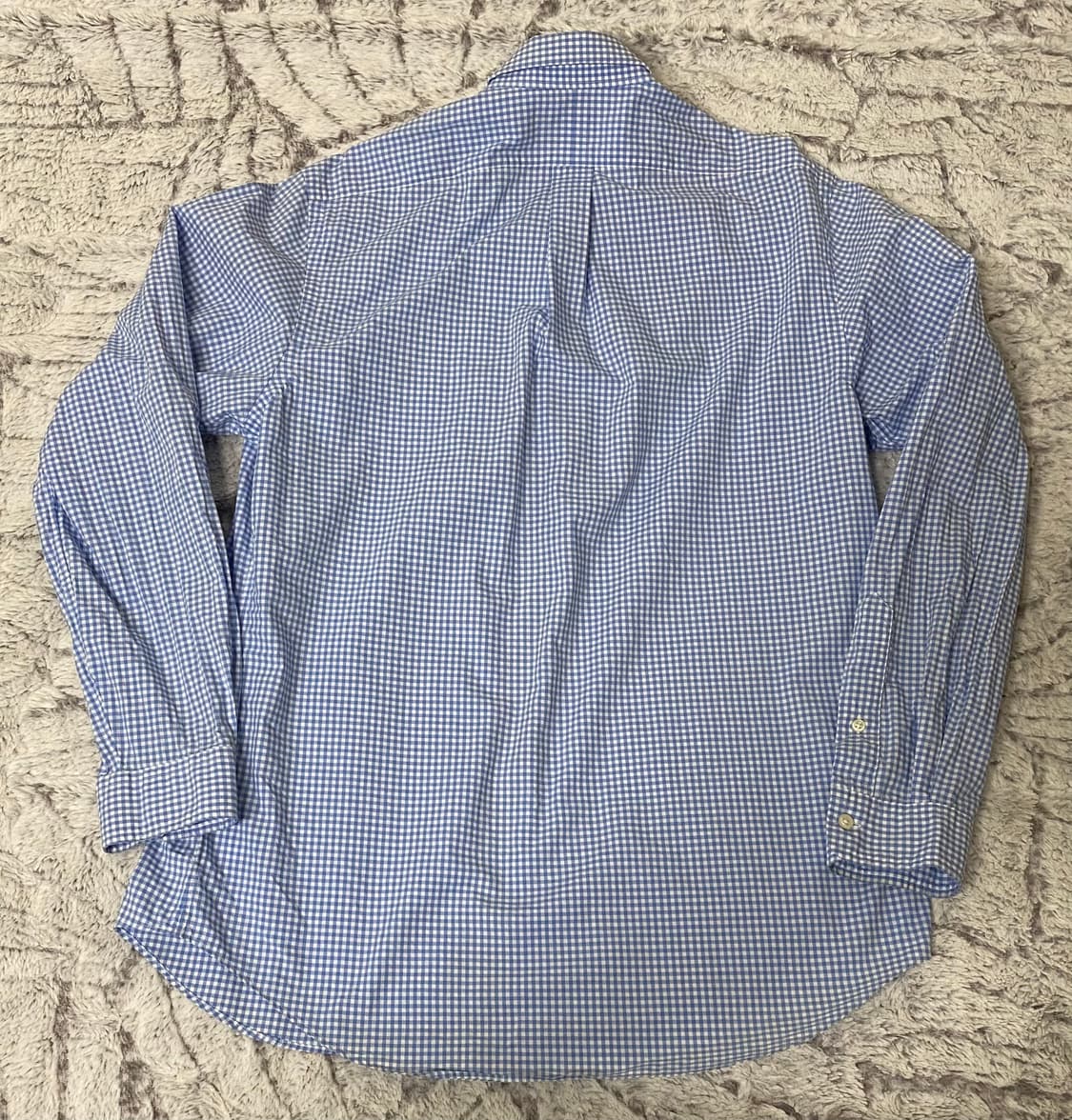 [M] 랄프로렌 폴로 셔츠 체크 블루 상품이미지4