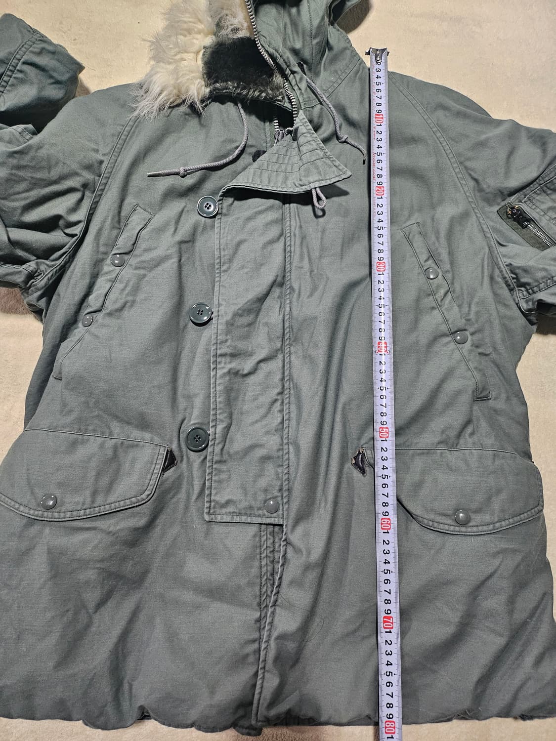 90s 미군오리지날 n3b  Centre MFG 라지 상품이미지9