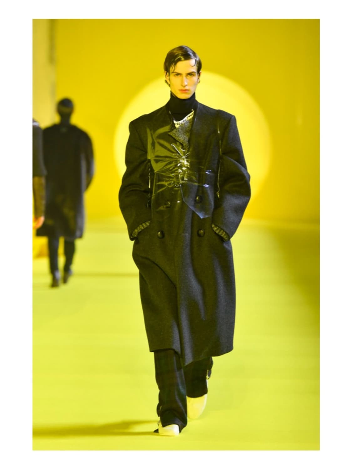 라프시몬스 컬렉션 피스 앵클 지퍼 트라우저 팬츠 아카이브 상품이미지5