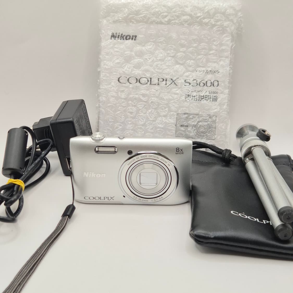 에스파, NCT 픽💭 Nikon COOLPIX S3600 실버 미품🤍 상품이미지2