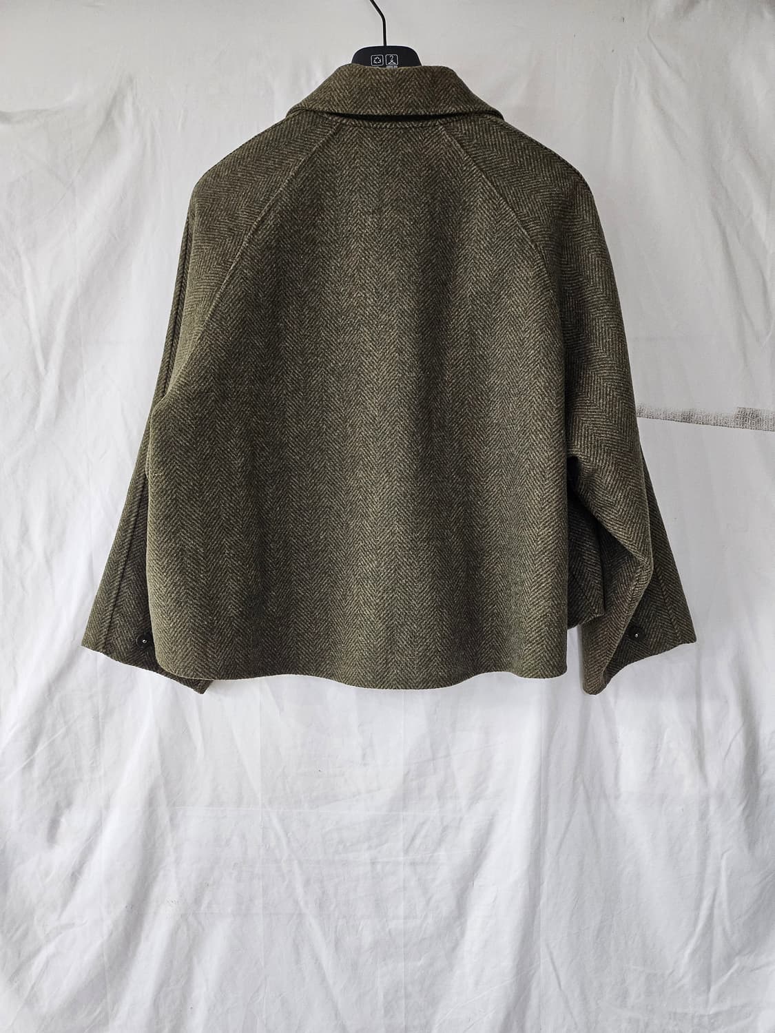 쥬시쥬디 헤링본 포켓 숏 코트 80 상품이미지2