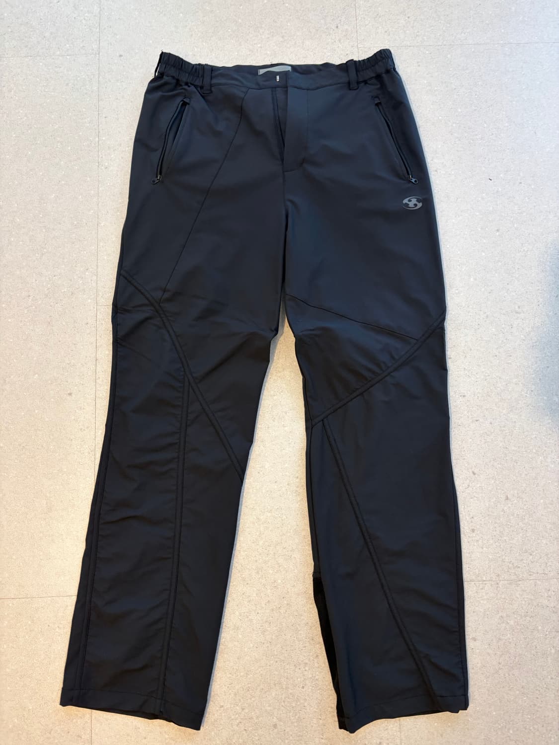 산산기어 메쉬 블락 팬츠 블랙 23FW (3) 상품이미지2