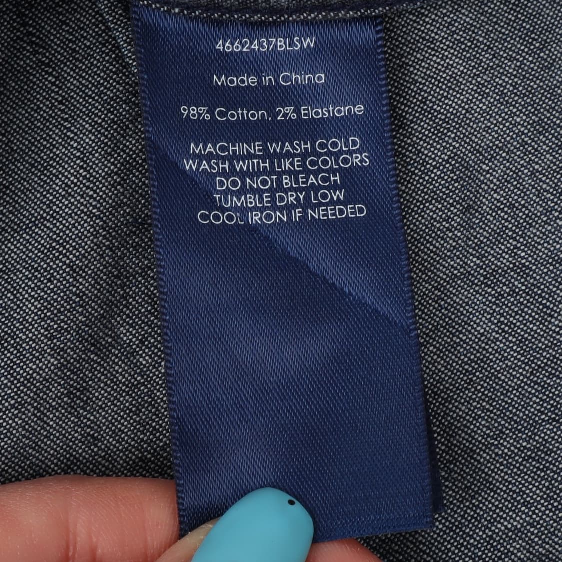 랄프로렌 우먼스 데님 웨스턴 셔츠 상품이미지9