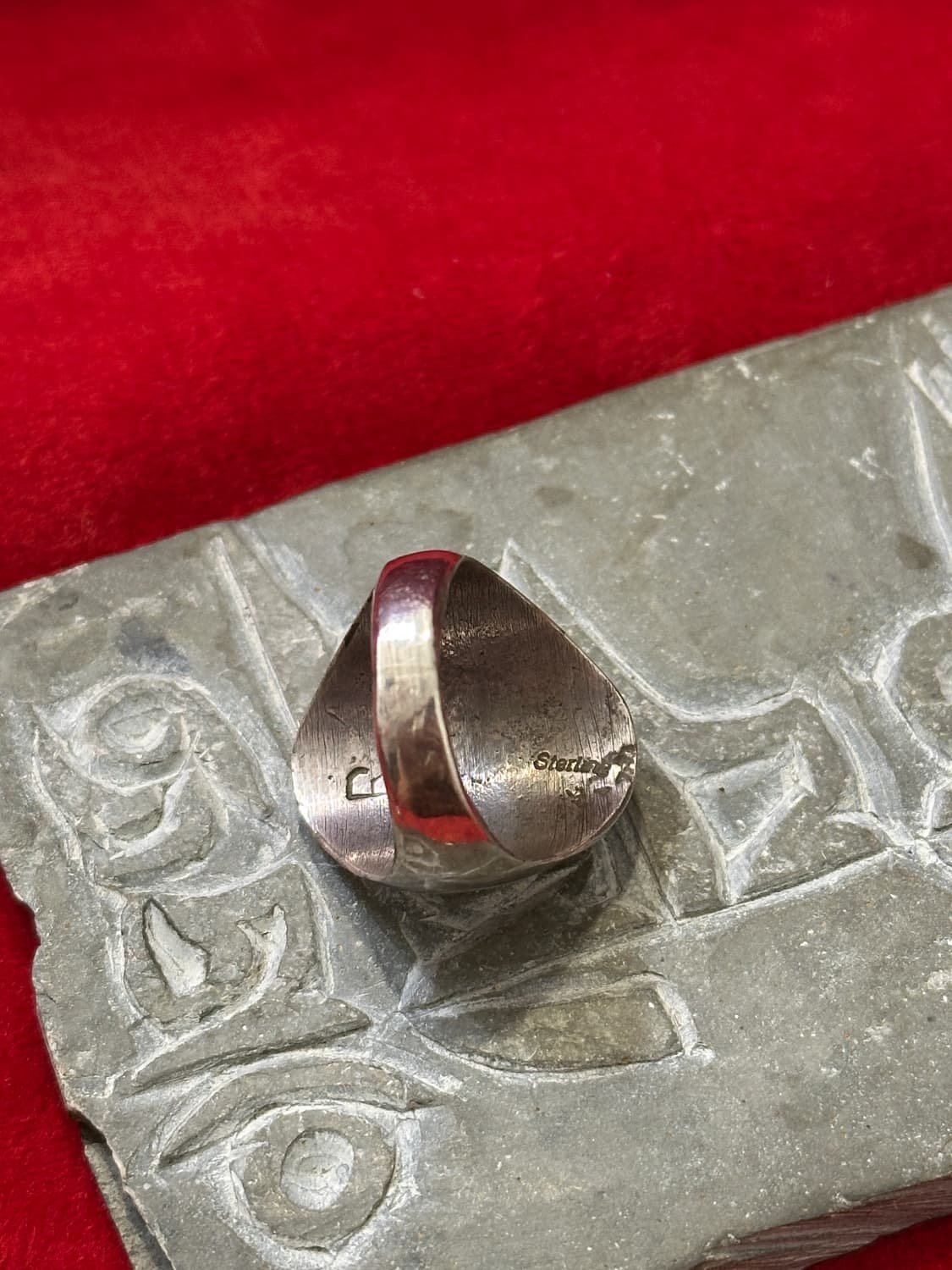 Vintage 925 Silver Bear Claw Turquoise R 상품이미지4