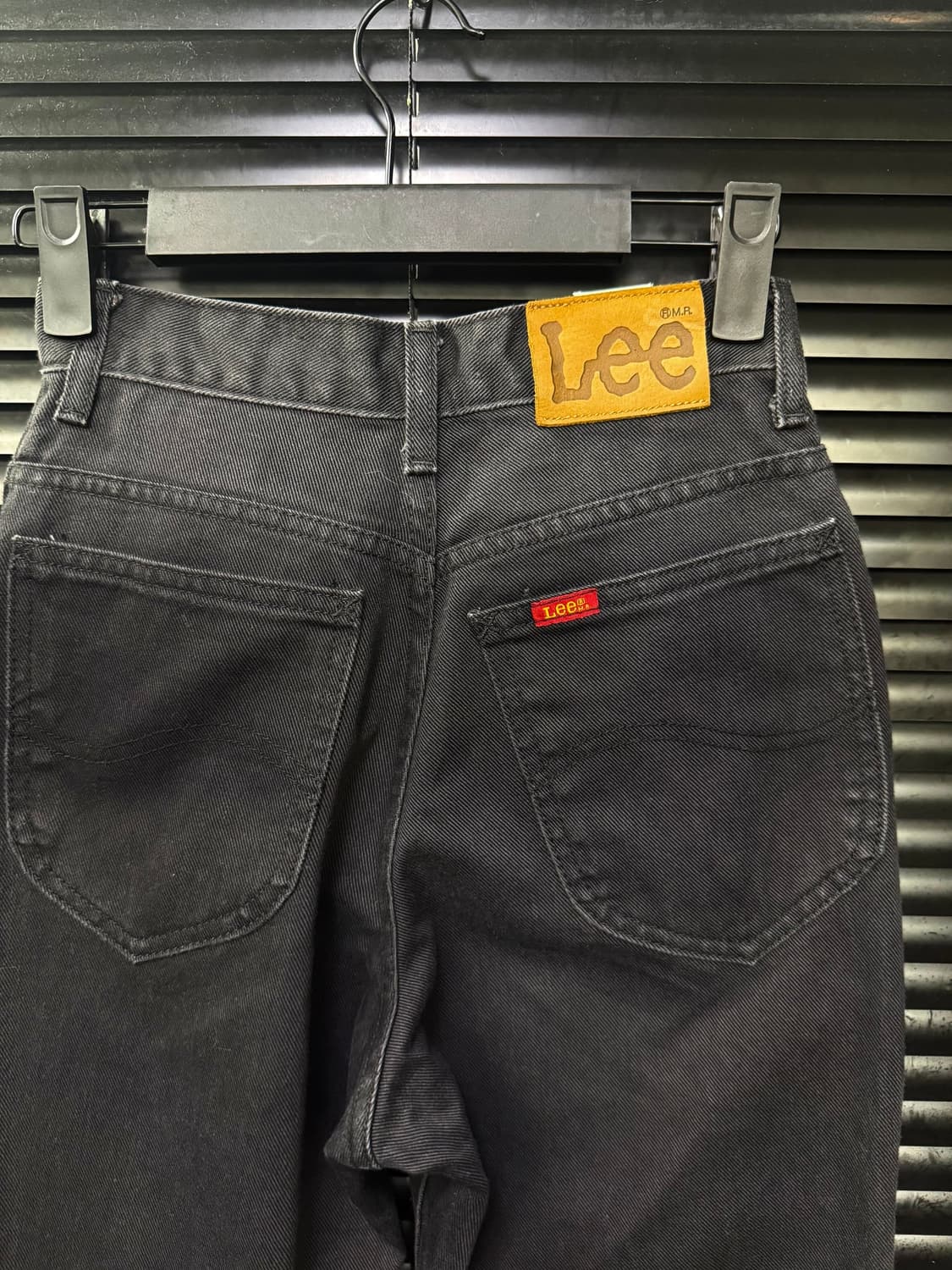 Lee 리 레이디즈 라이더 부츠컷 팬츠 플레어진 블랙 워크 23 아메카지 상품이미지1