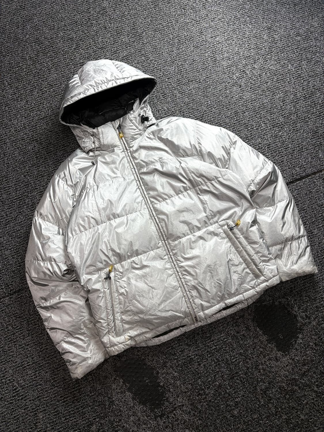 제냐 스포츠 메탈릭 립스탑 다운 자켓 3494 상품이미지1