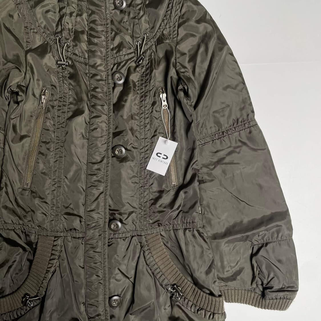 Jetlabel 나일론 립 포인트 후디 파카 상품이미지5