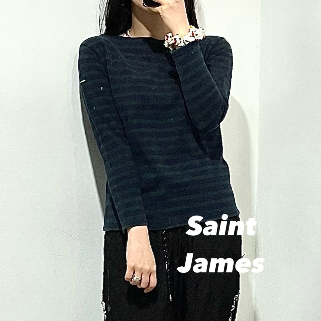 세인트제임스 스트라이프 긴팔티 상품이미지1