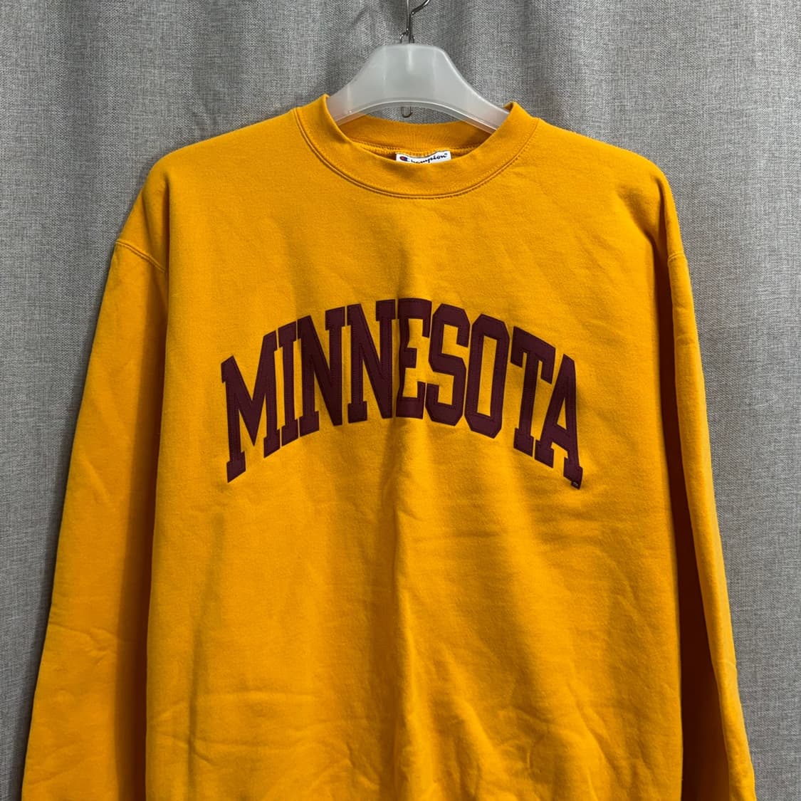 [L] 챔피온 빈티지 기모 미네소타 로고 긴팔 맨투맨 상품이미지3