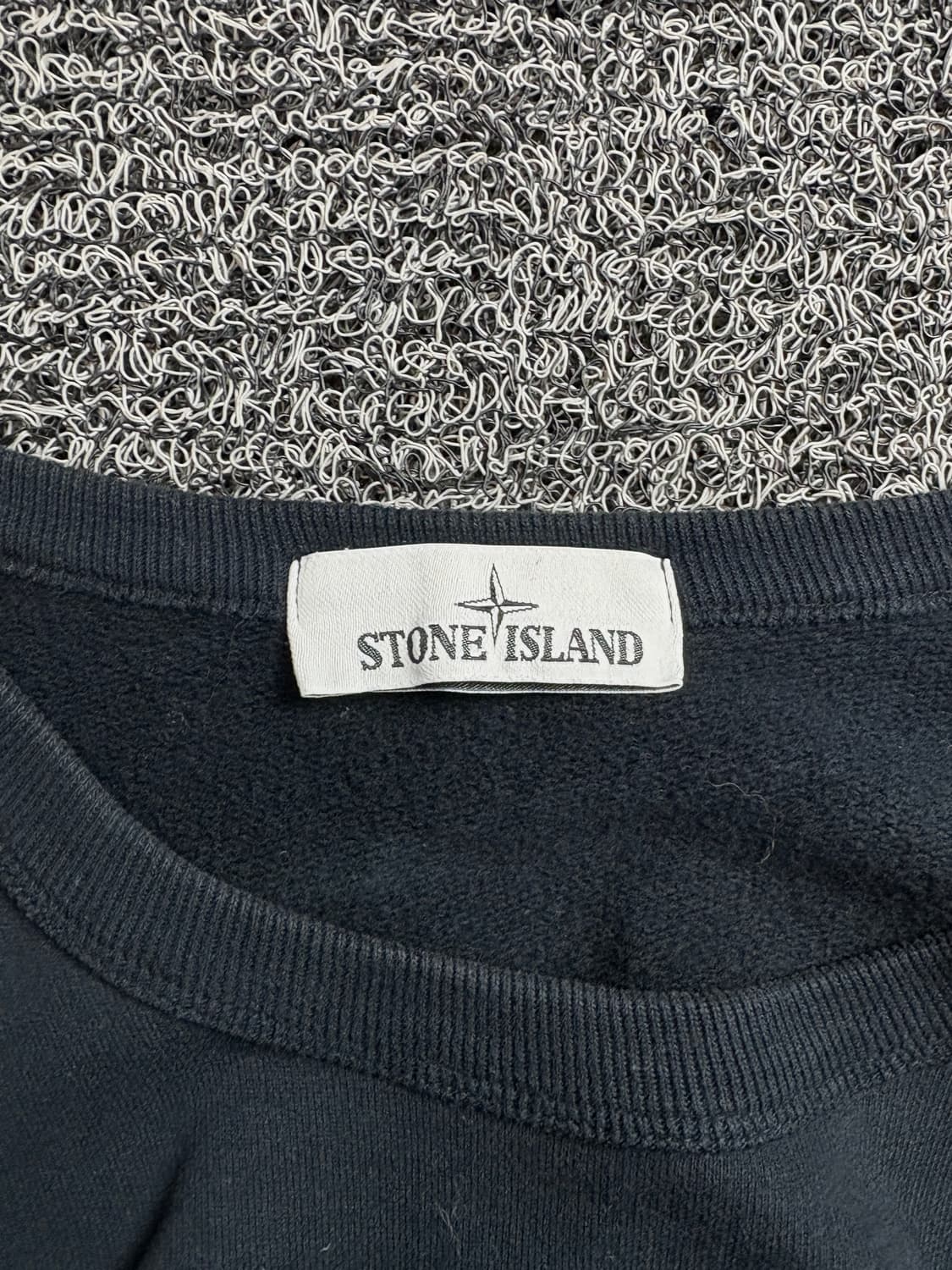 스톤아일랜드 가먼트 다이드 자수로고 맨투맨 (와펜X) 2527 상품이미지4