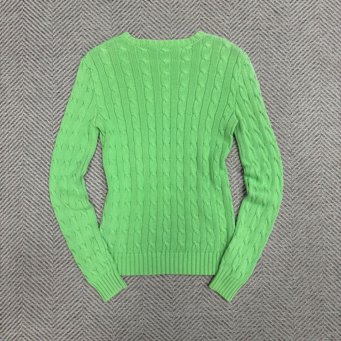 랄프로렌 캐이블 코튼 니트 v1135 상품이미지2