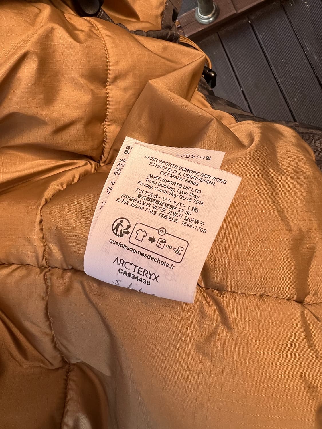아크테릭스 리프 콜드 WX 자켓 LT Gen2 Hoodie 크로커다일 상품이미지8