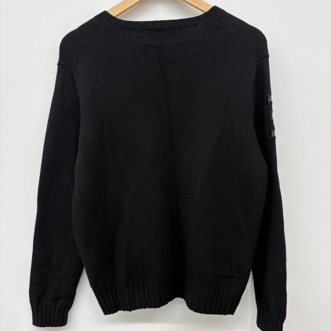 폴로 블랙 말 니트 긴팔 남M 상품이미지6