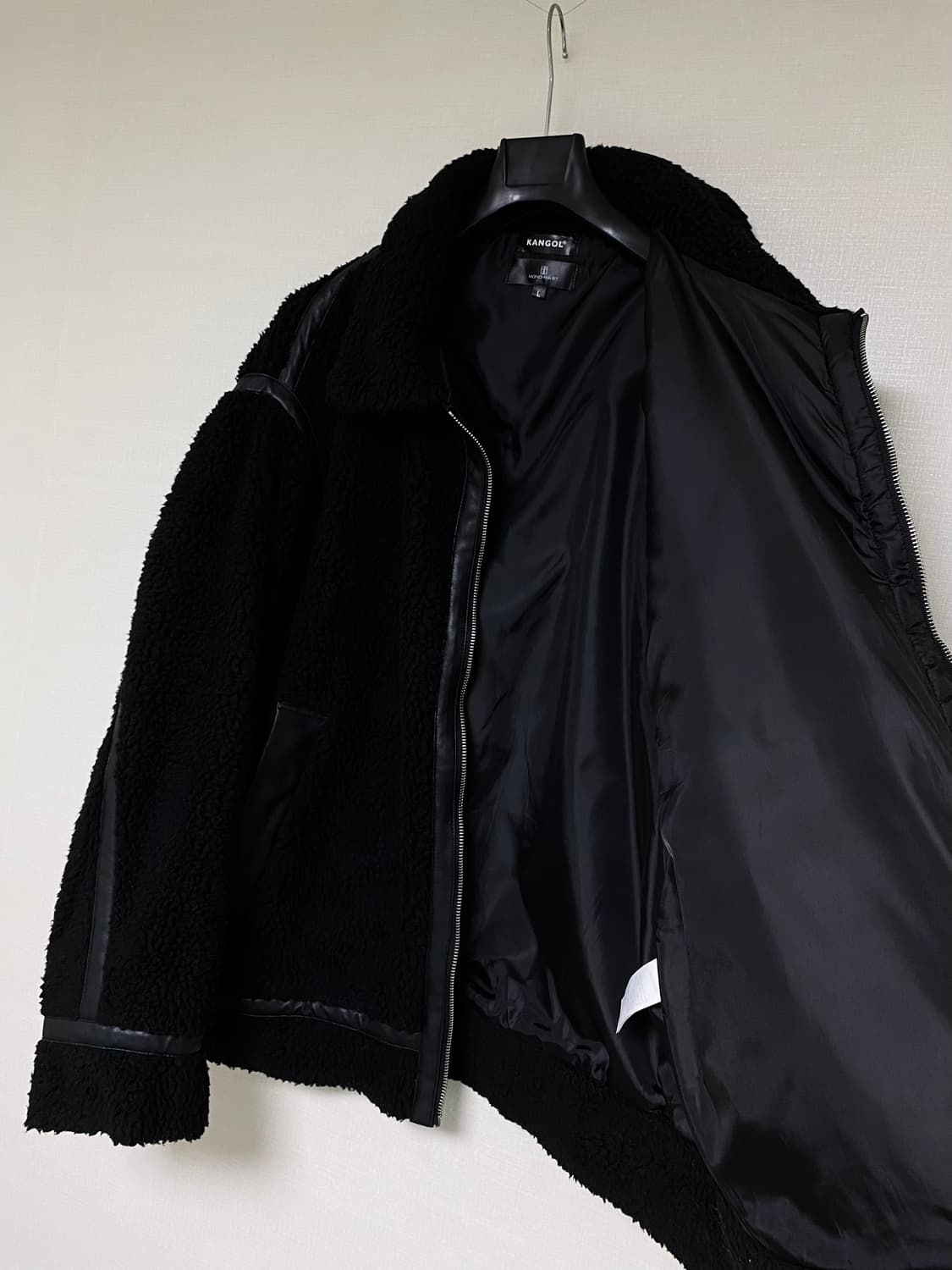 KANGOL FLEECE B3 BOMBER JACKET 상품이미지4