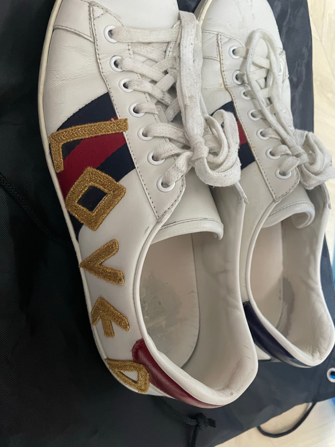 구찌 스니커즈 신발 275 (러브드 에디션) 상품이미지2