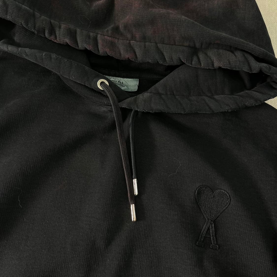 105 아미 자수스몰로고 후드티  상품이미지2