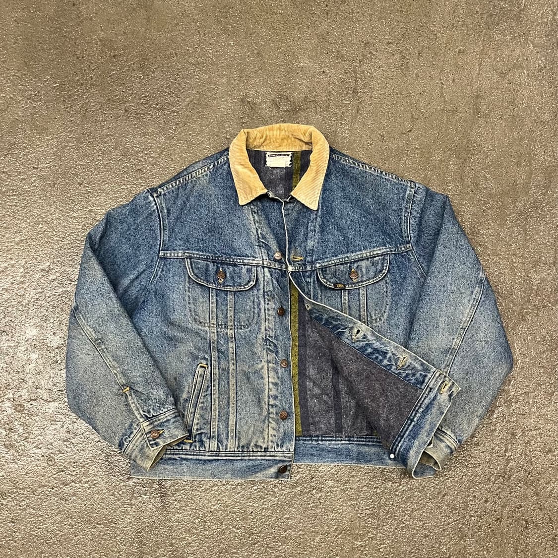 90 Lee 블랭킷 데님 트러커 자켓 (110) 상품이미지1