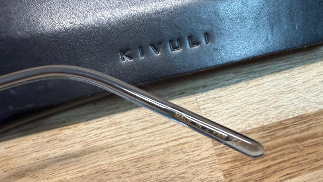 일본)키블리 피터팻KIVULI PITAPAT 실버 티타늄 안경테 상품이미지4