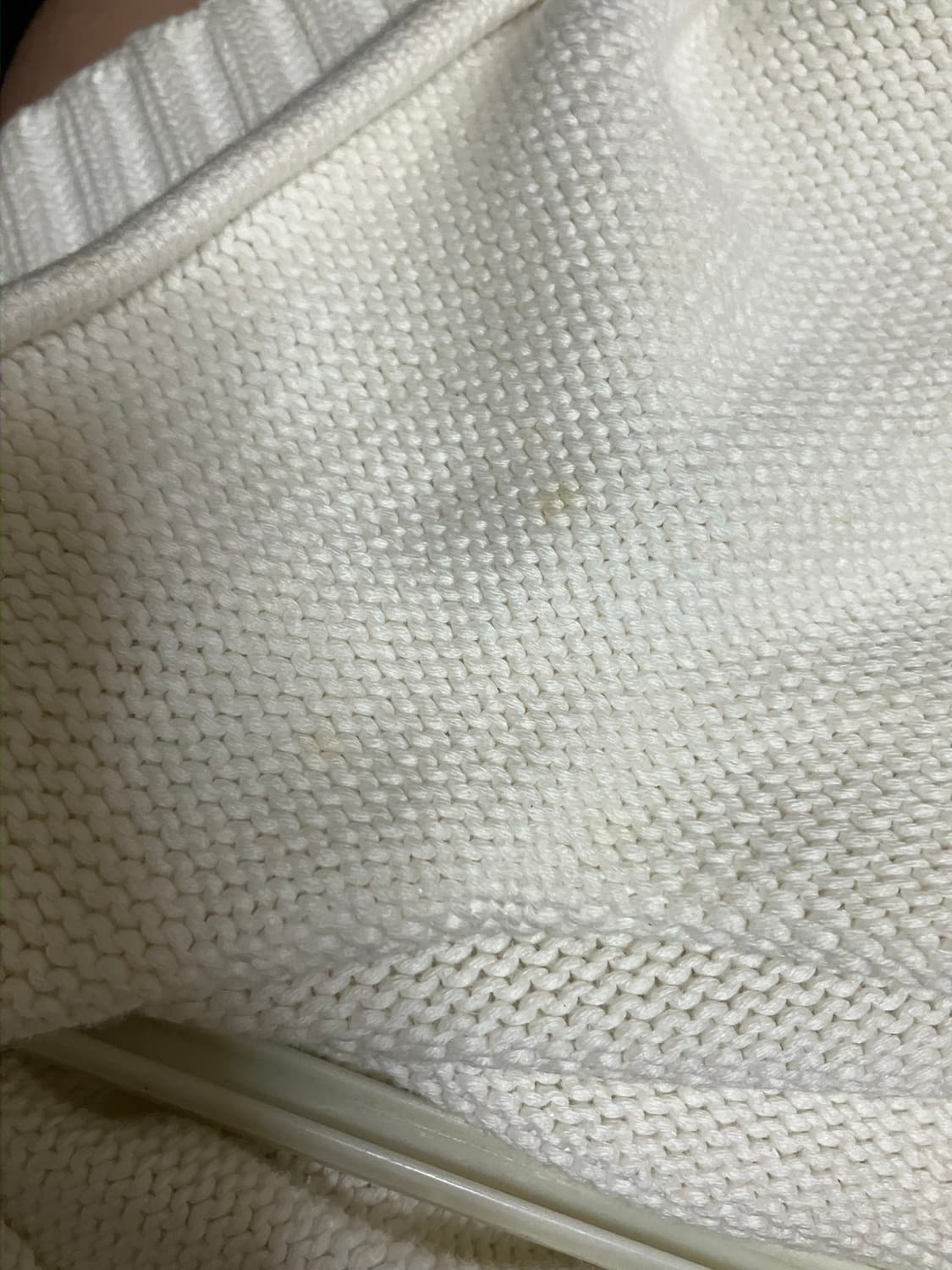 랄프로렌 화이트 니트 후드집업 상품이미지10