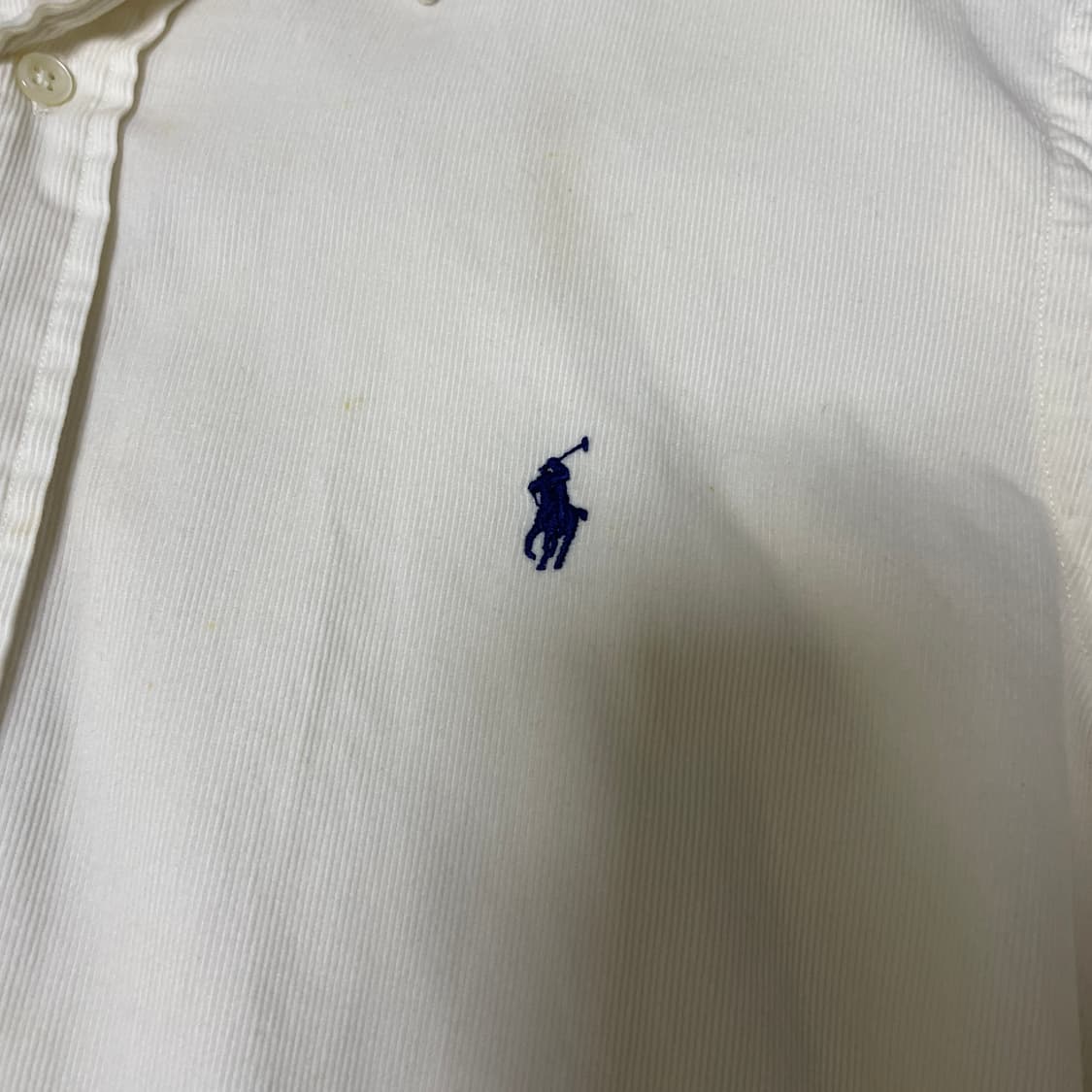폴로 크림 셔츠 l 상품이미지3
