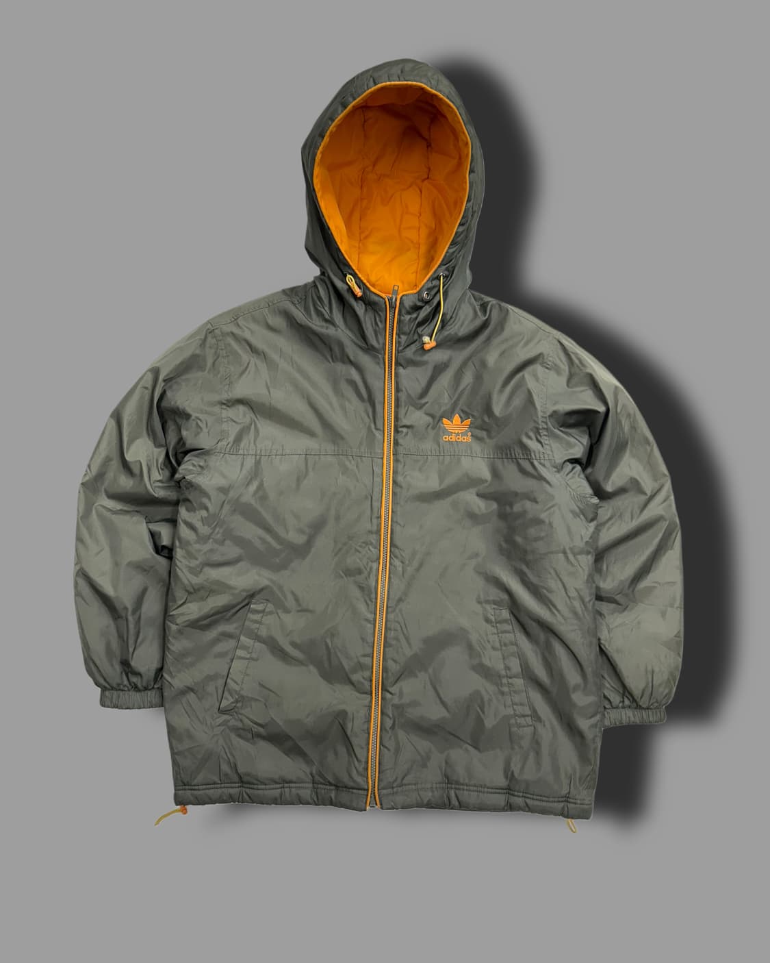 아디다스 90s 카키 바람막이 점퍼 M 상품이미지4
