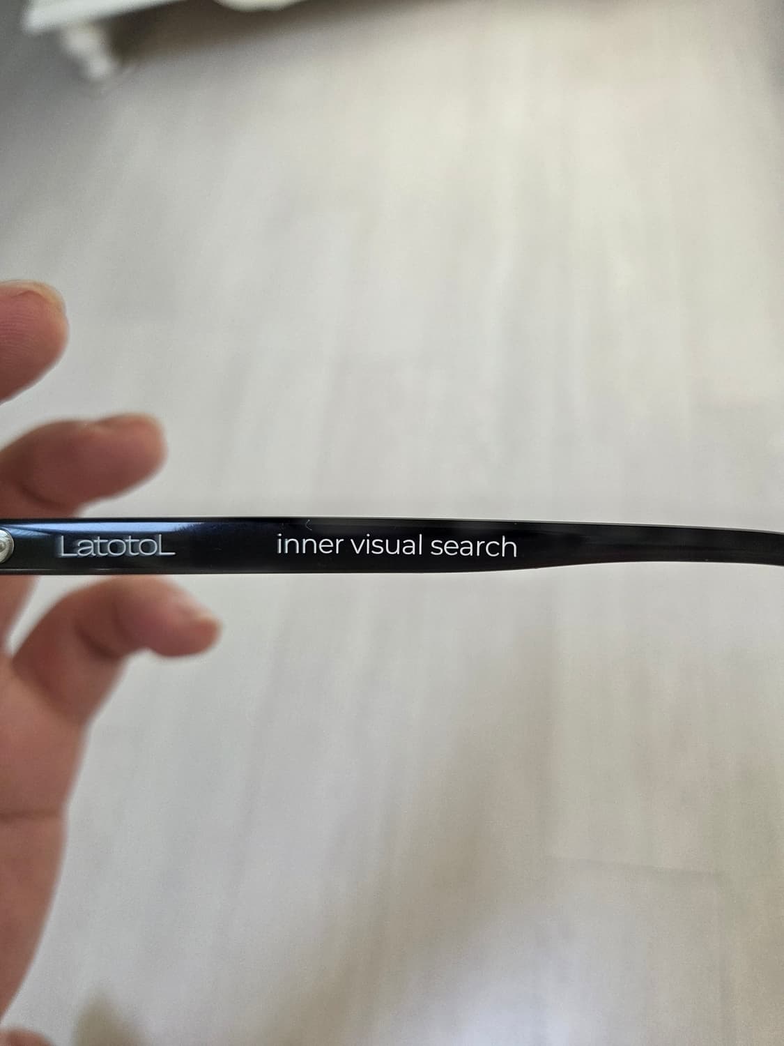 라토토엘 미코미코 블랙 안경 팝니다 상품이미지3