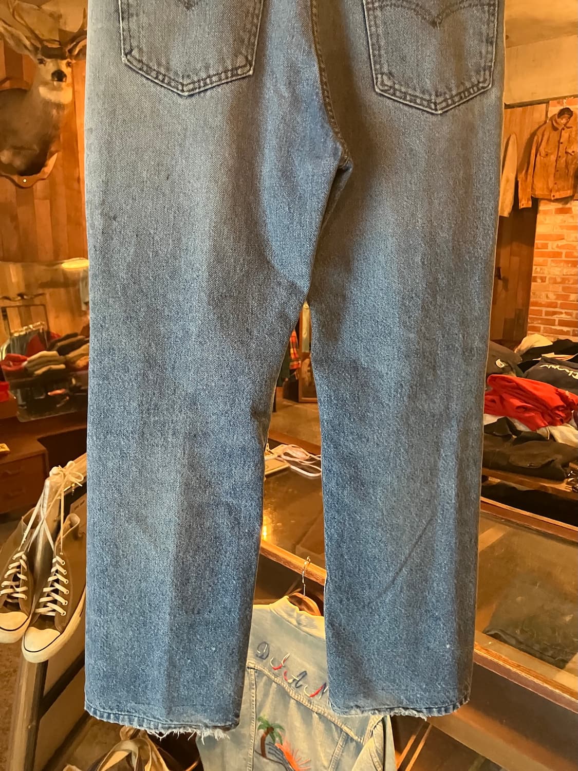 90s USA Levis 517 Boot Cut Denim Pants 상품이미지7