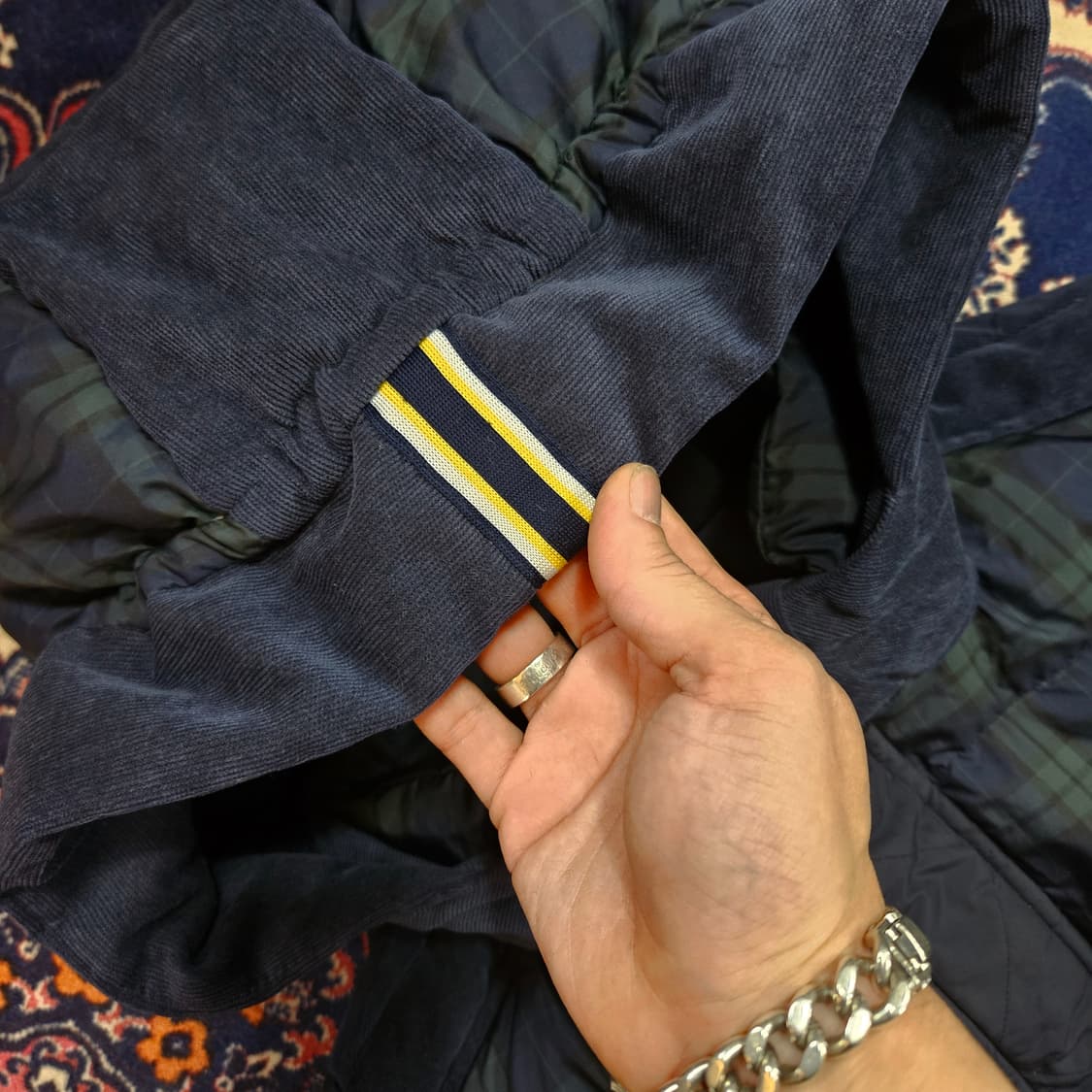 헤지스(HAZZYS) 21FW 타탄체크 빅후드 다운패딩  상품이미지7