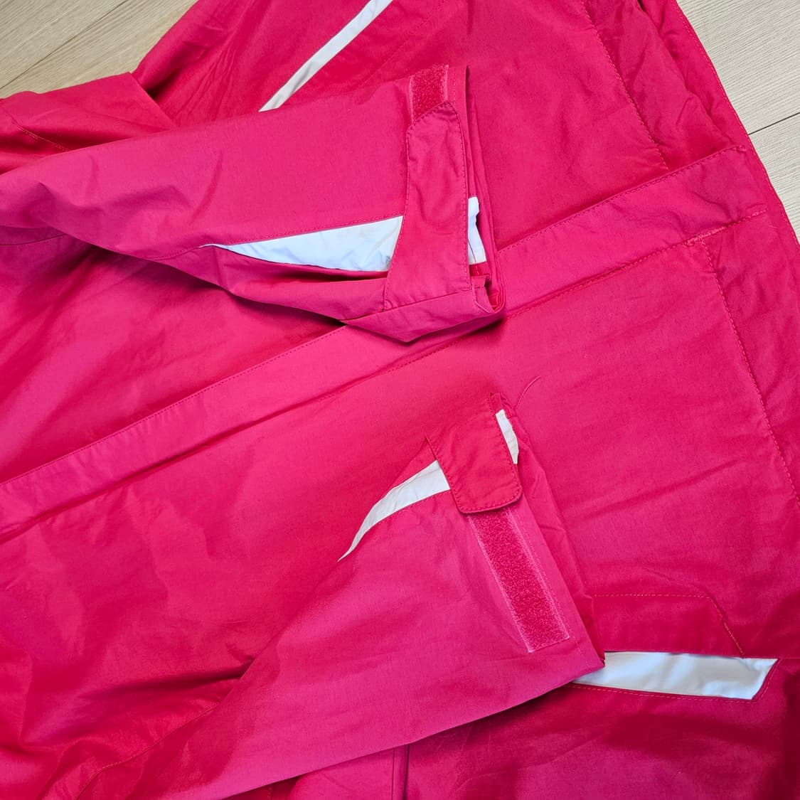 여성 XL ) 컬럼비아 아웃도어 자켓 바람막이 핑크 등산복 런닝 러닝 상품이미지6