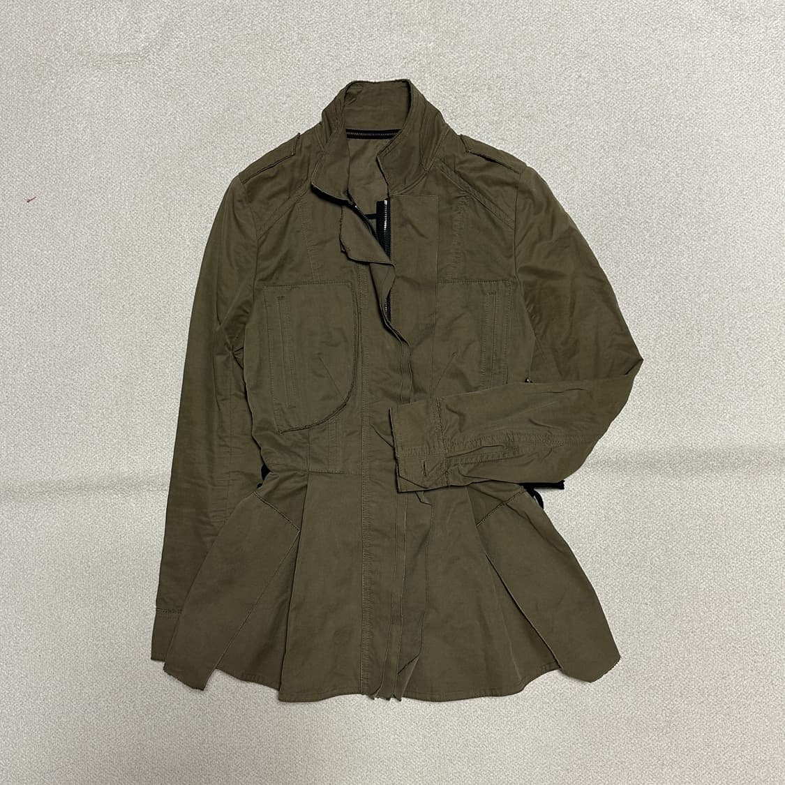 오브제 강진영 밀리터리 야상 자켓 상품이미지1