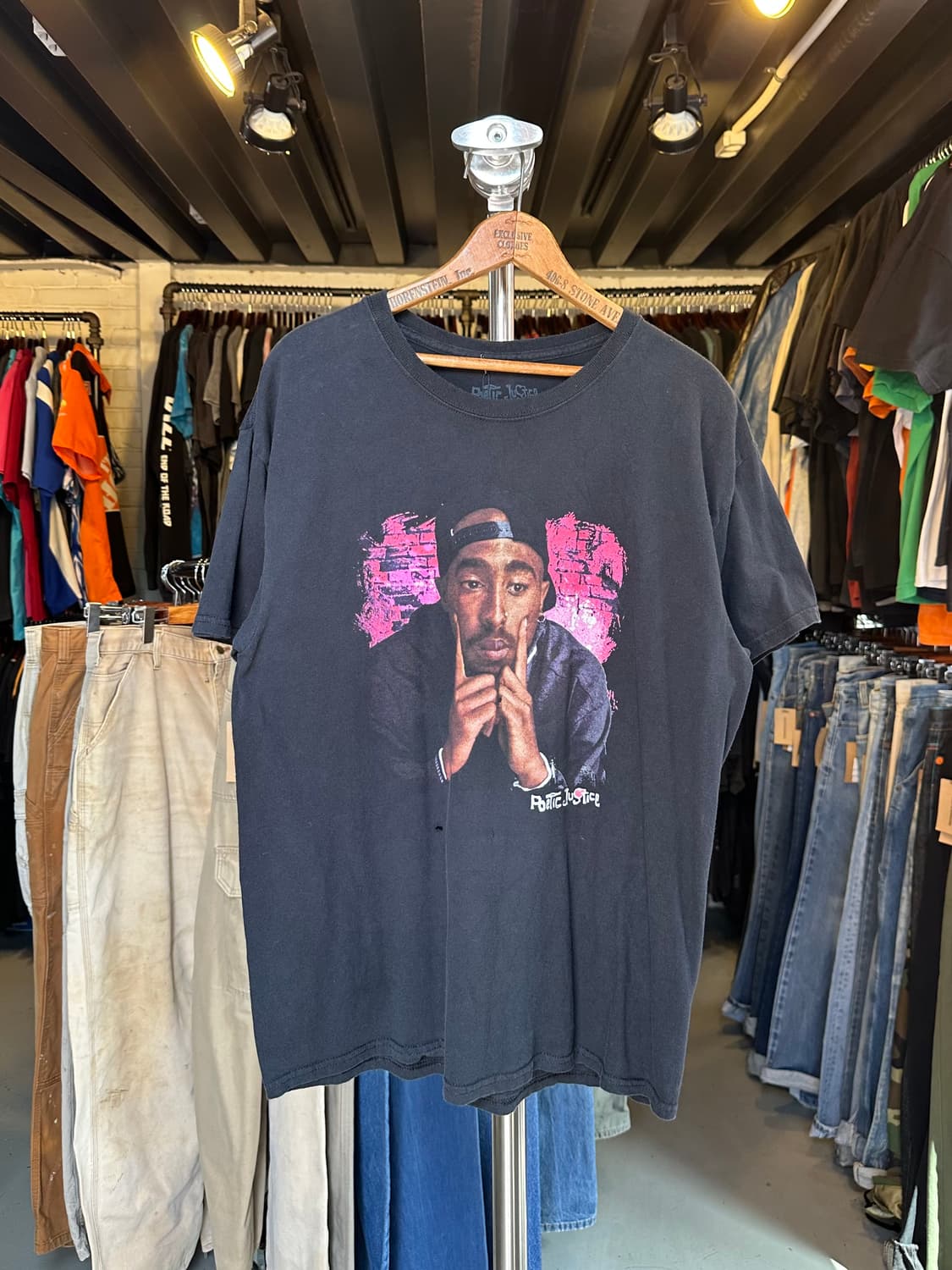 투팍 2pac 래퍼 프린팅 티셔츠 상품이미지1