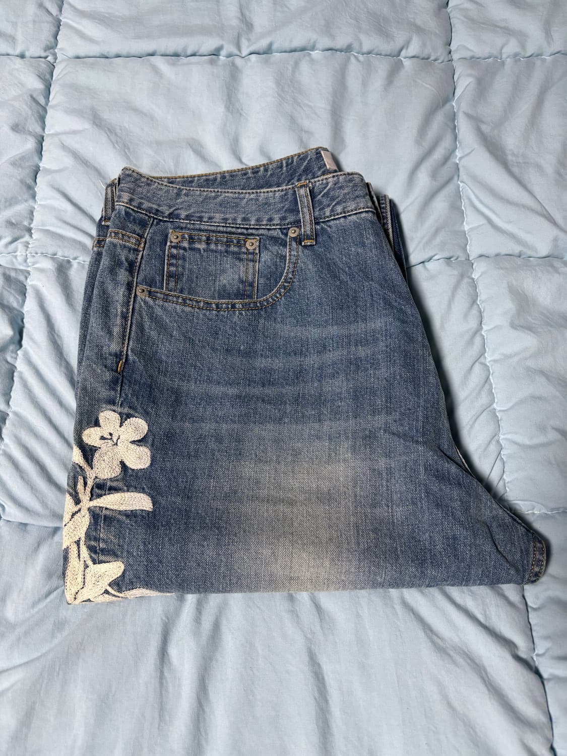 3) 투인 tuin 바인 데님 워시드 블루 상품이미지8