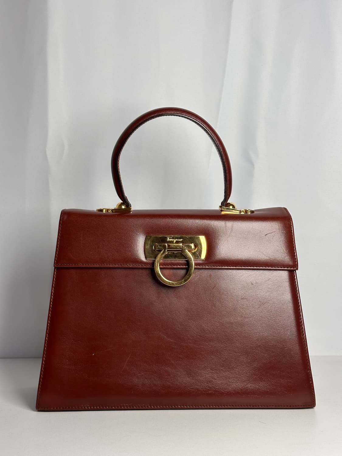 살바토레 페라가모 간치니 탑핸들 투웨이 백 페레가모 상품이미지1