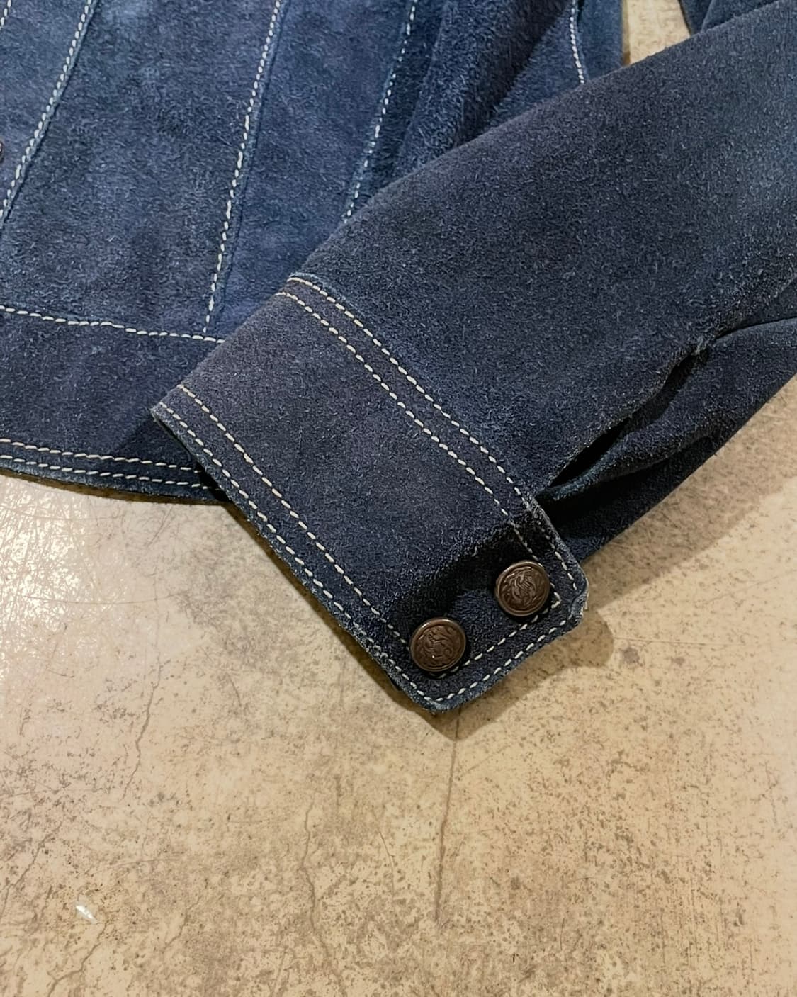 70’s 스웨이드 레더 자켓 (B5127) 상품이미지3