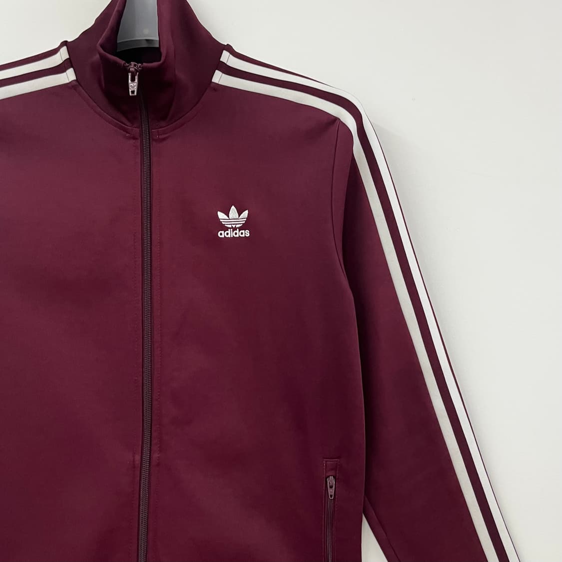 아디다스 베켄바우어 버건디 트랙탑 져지 상품이미지4