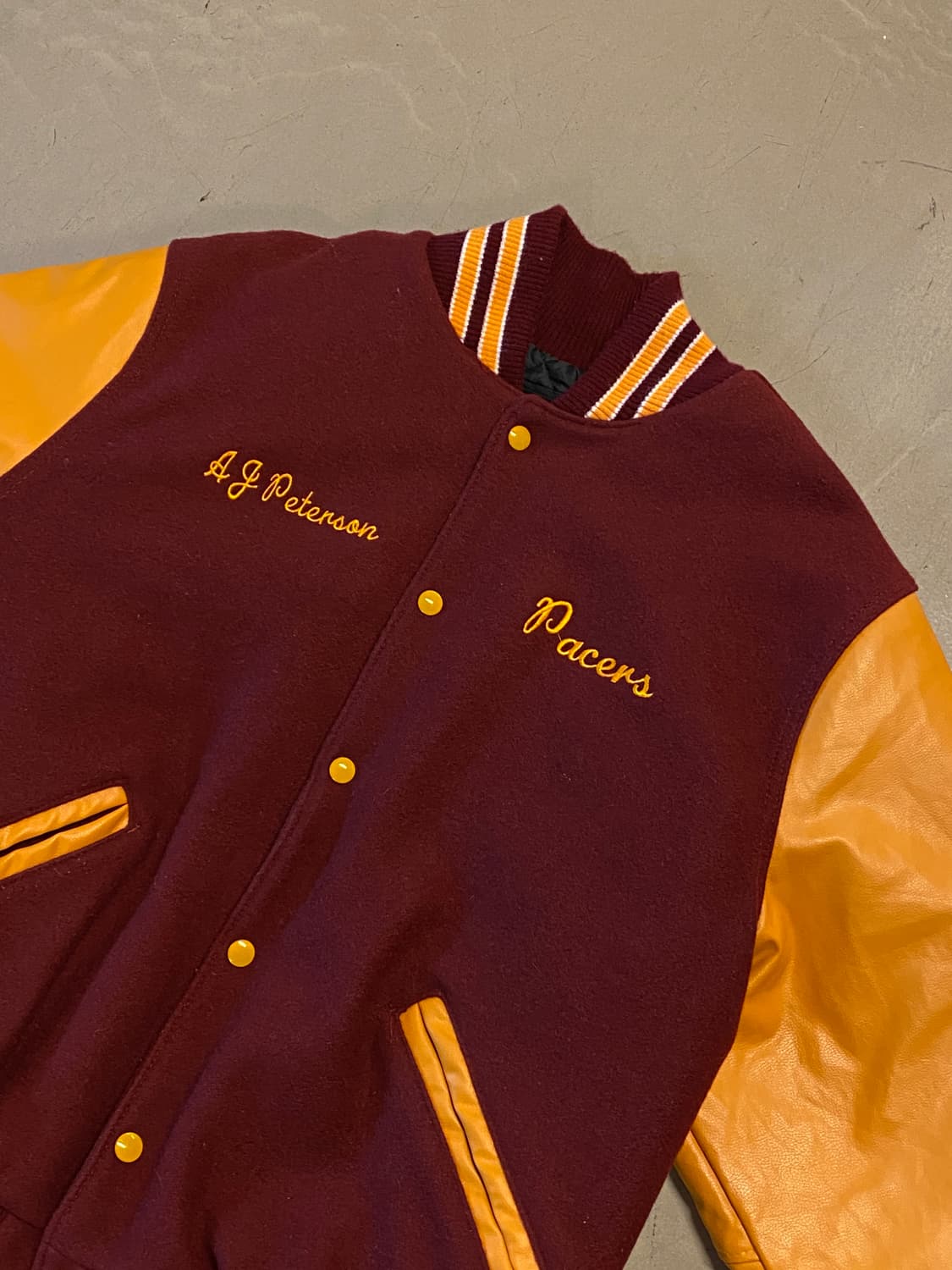 빈티지 울 베이스볼 자켓 (Man XL) AA1306 상품이미지3