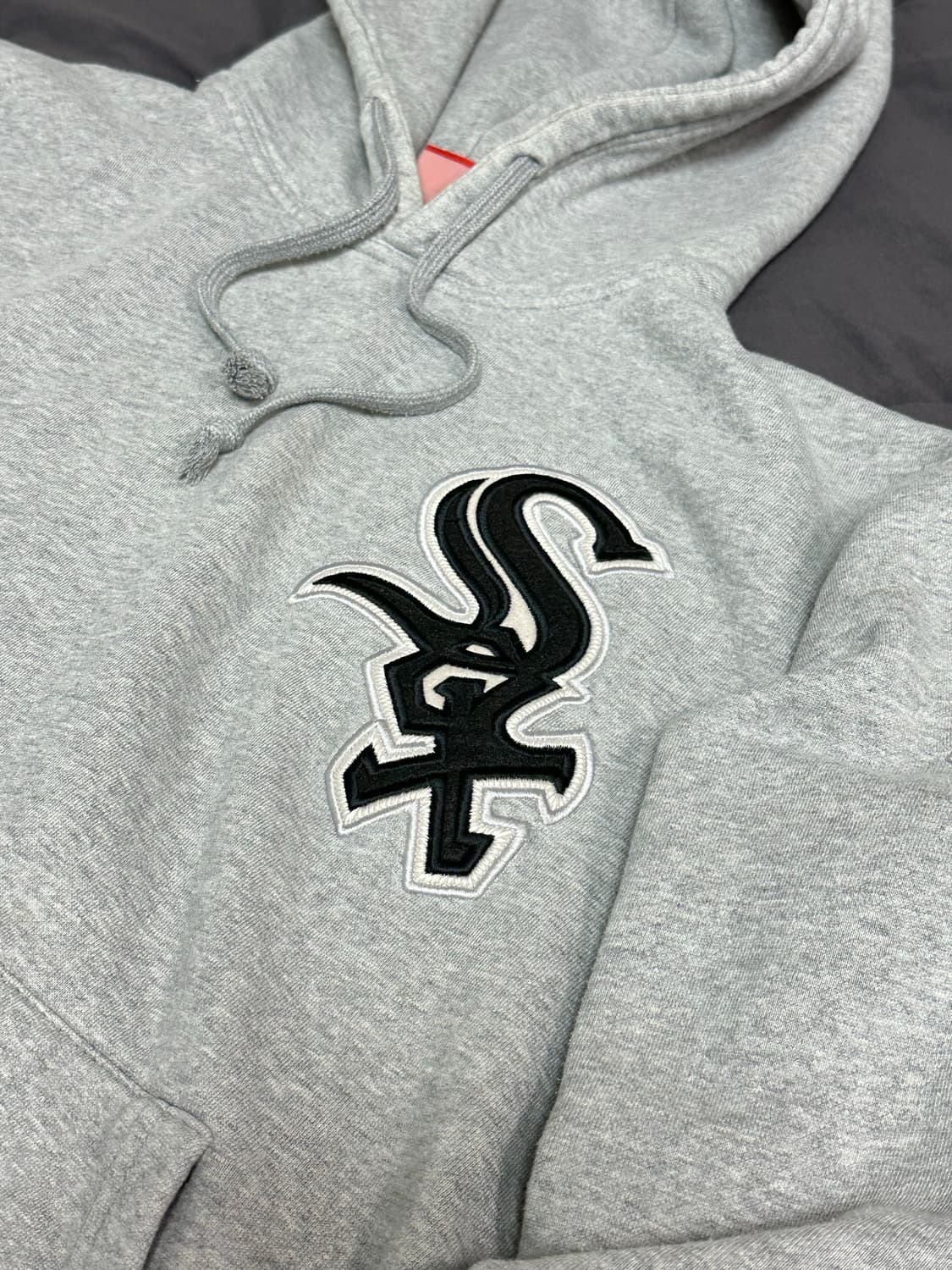 시카고 화이트삭스 자수 후드티 미디움 상품이미지3