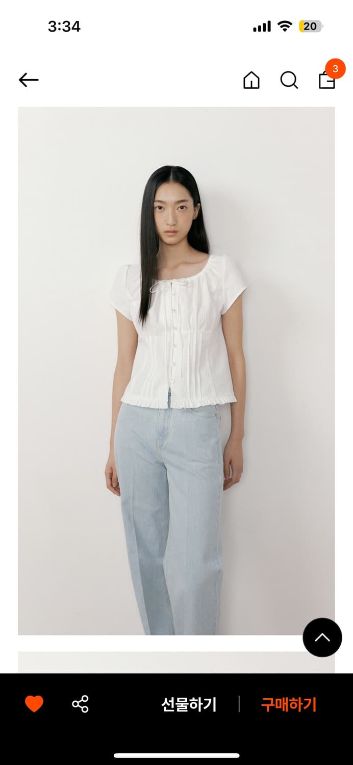 오떼뜨 루시 블라우스 lucy cotton blouse 상품이미지5