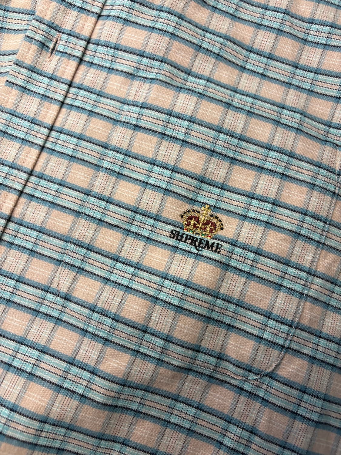 슈프림 플란넬 옥스포드 셔츠 M 상품이미지6