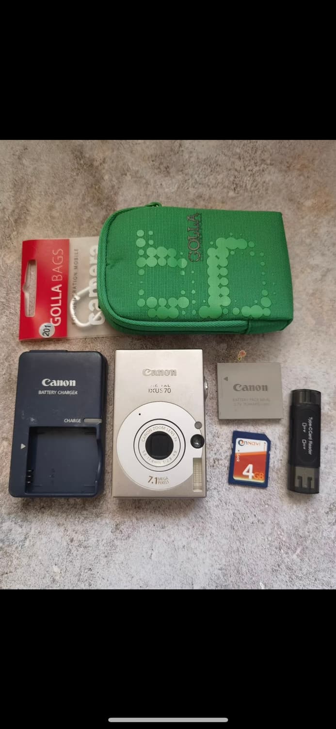 캐논 익서스 70 CANON IXUS 70 빈티지 디지털카메라 디카 상품이미지6