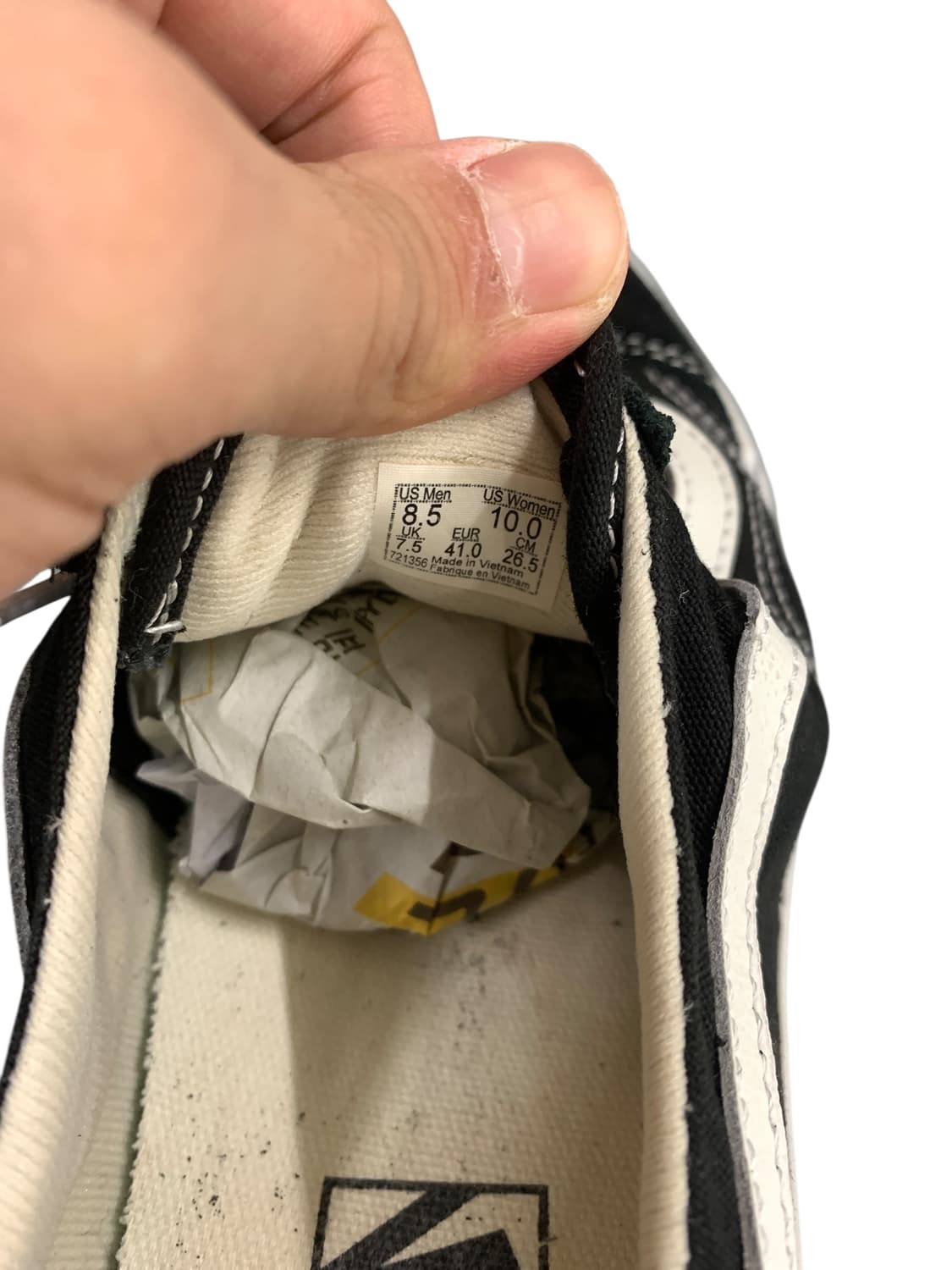 반스 올드스쿨 뮬 블랙 265 상품이미지9