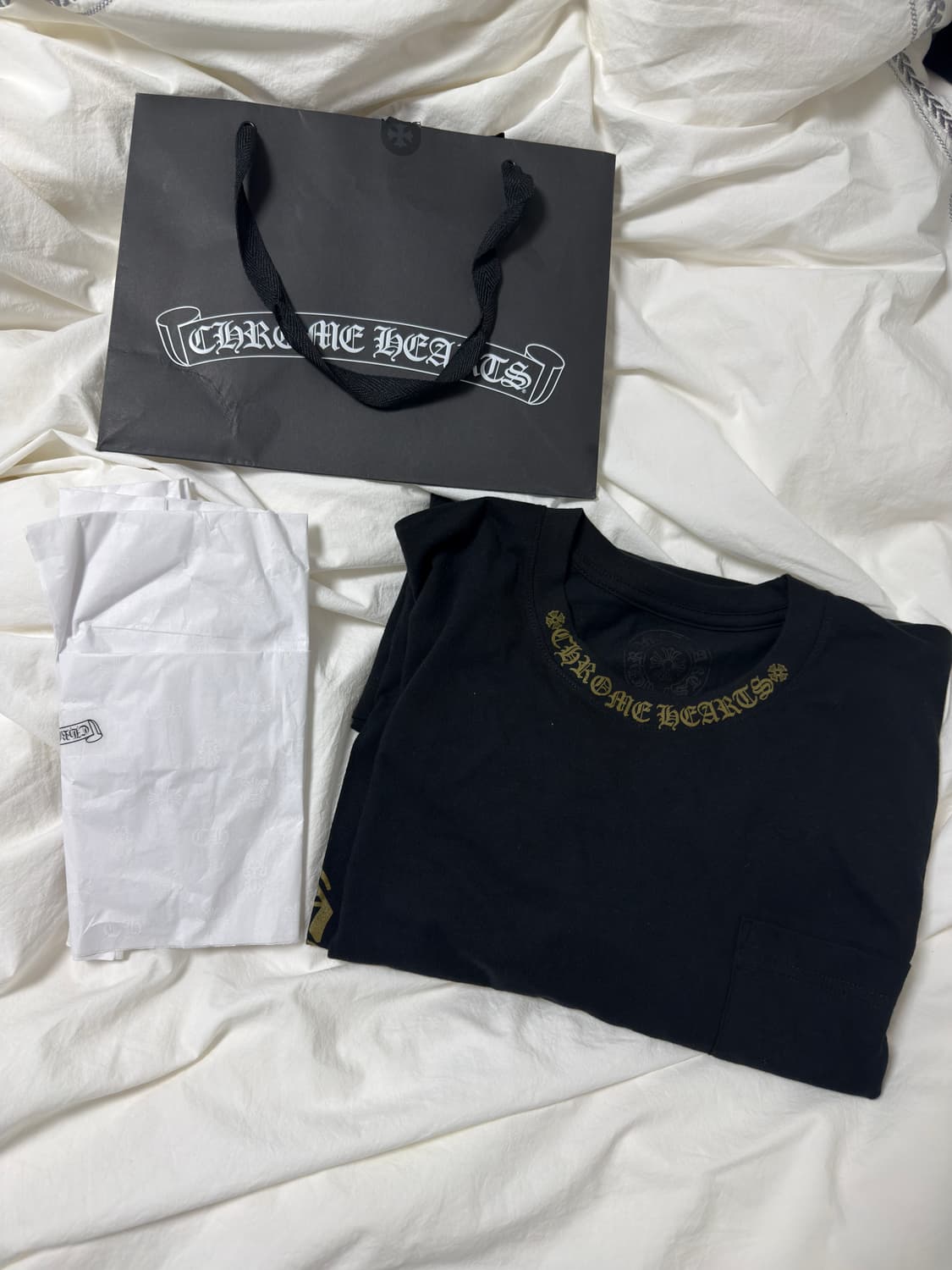 크롬하츠 넥로고 롱슬리브 다크그린 XL 상품이미지4