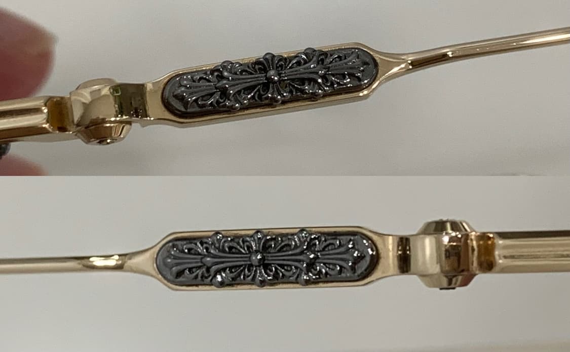 크롬하츠 소퍼스1 [GP/MBK] 골드&매트블랙 안경 상품이미지6