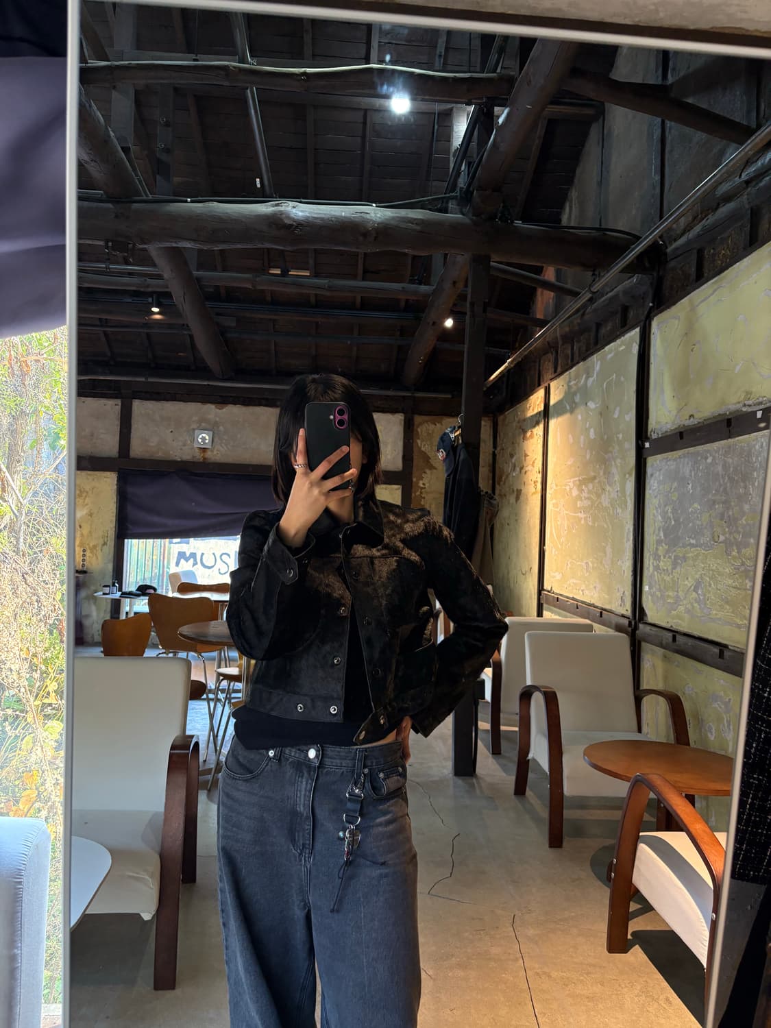 MNG 리얼 송치가죽 재킷 상품이미지2