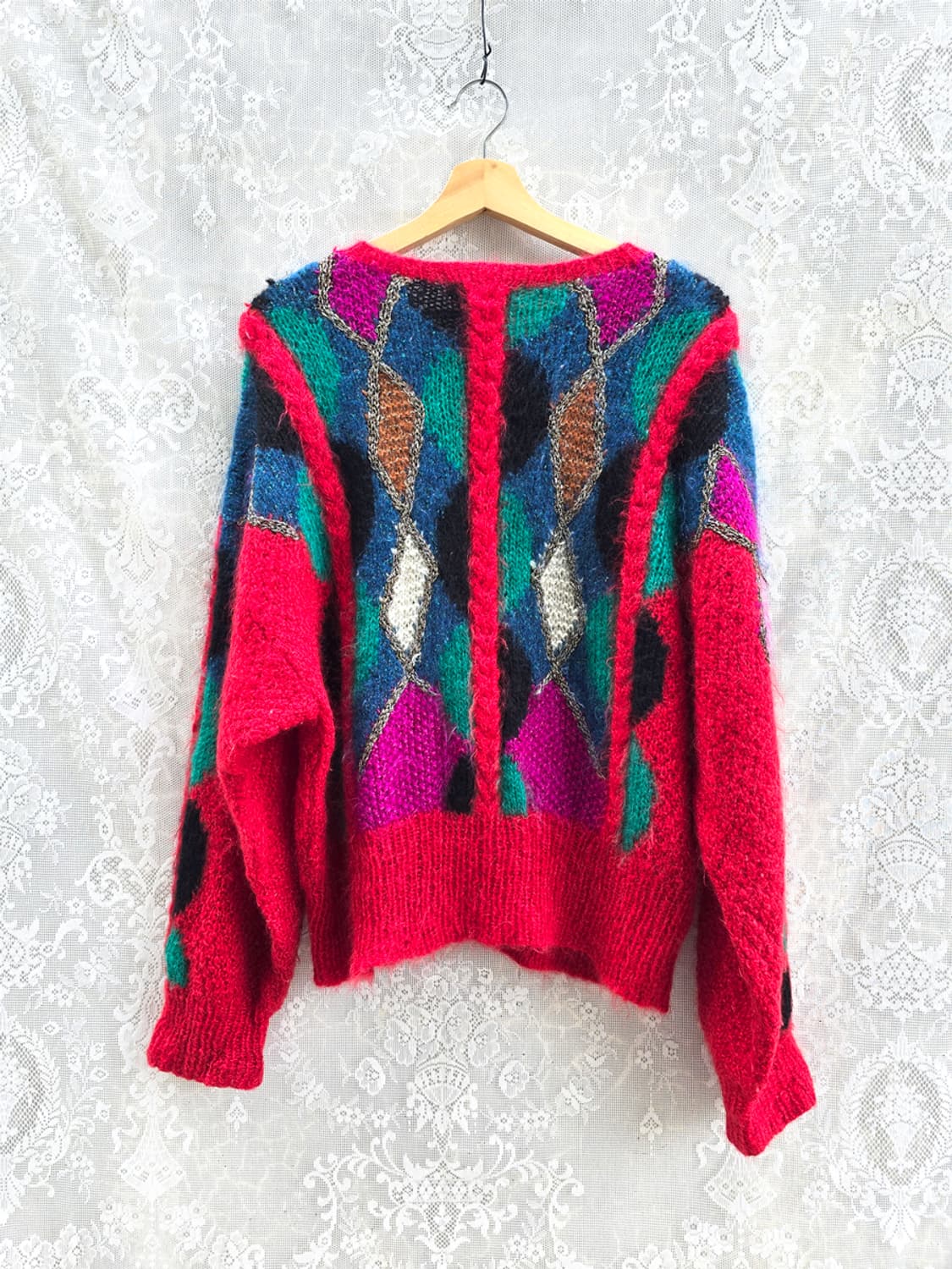 빈티지 모헤어 니트 상품이미지5