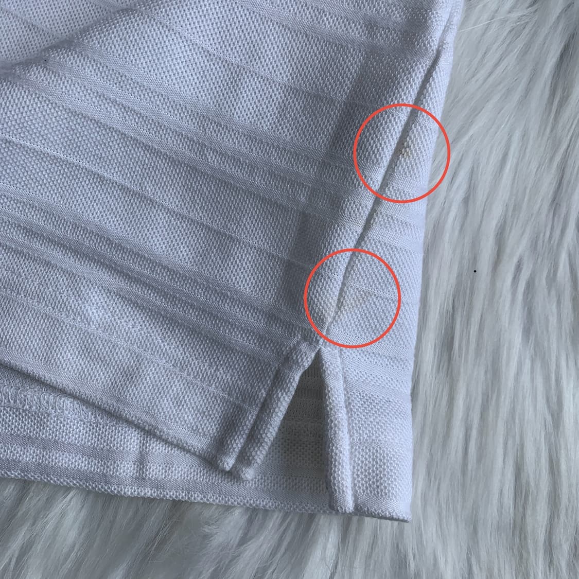 버버리 런던 자가드 스트라이프 반팔 폴로 티셔츠 1923 상품이미지8